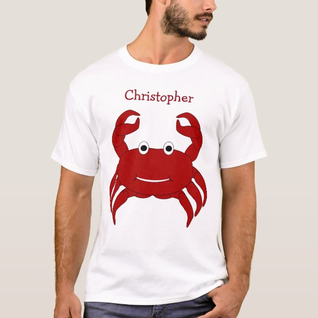 Personligkrabbadesign Tee (Framsida)