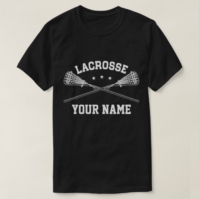PersonligLacrossenamn Tee Shirt (Design framsida)