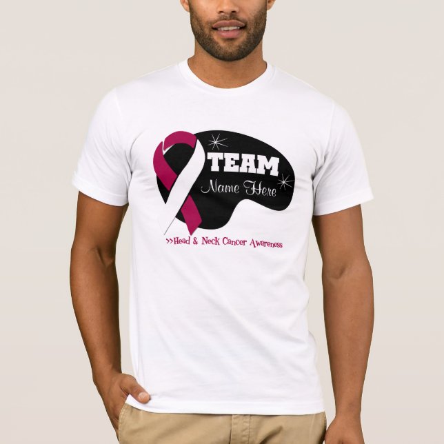 Personliglagnamn - blodcancer t-shirt (Framsida)