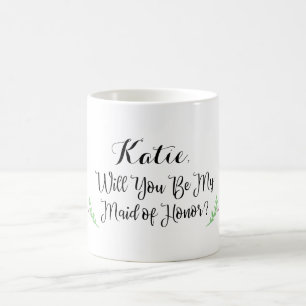 Personligmaid of honormugg kaffemugg