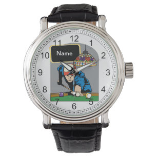 Personligmanar biljard armbandsur
