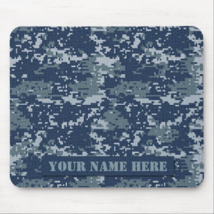 PersonligmarinDigital kamouflage Mousepad Musmatta