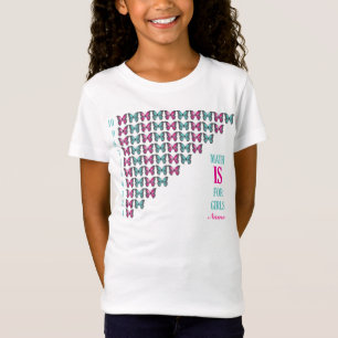 PersonligMath är för flickor, mig älskar att räkna Tee Shirt