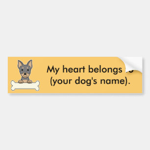 PersonligminiatyrPinscher Bildekal
