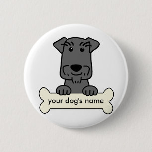 PersonligminiatyrSchnauzer Knapp