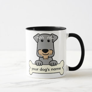 PersonligminiatyrSchnauzer Mugg
