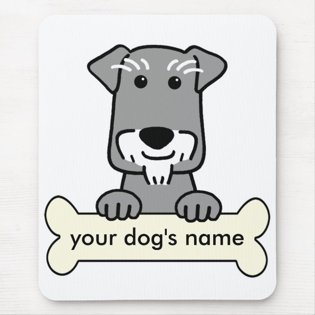 PersonligminiatyrSchnauzer Musmatta (Framsidan)