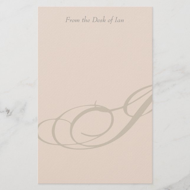 PersonligMonogram mig brevpapper (Framsida)