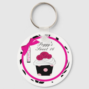 PersonligmuffinKeychain favör Nyckelring
