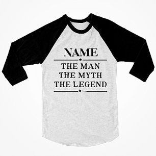 Personlignamn manen mythen legenden t-shirt