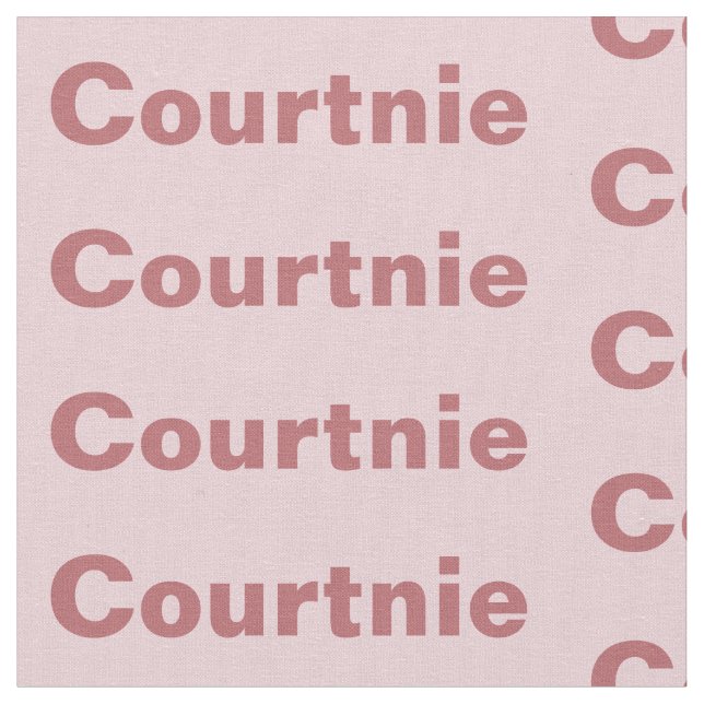 Personlignamn Tyg (Närbild)