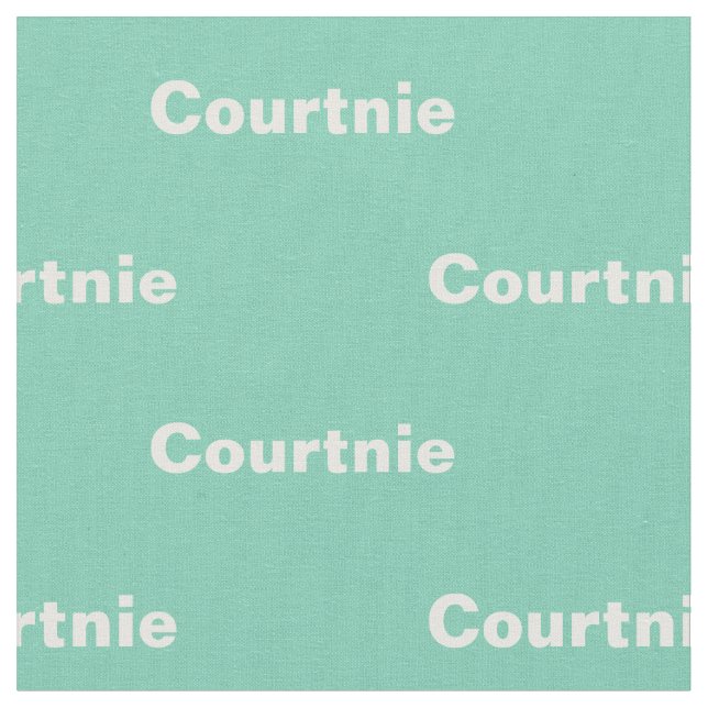 Personlignamn Tyg (Närbild)