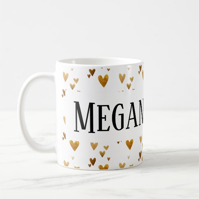 personlignamnmugg kaffemugg (Vänster)