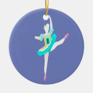 Personlignötknäppareprydnad - marsipan julgransprydnad keramik