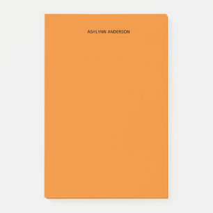 Personligorange Post-it Block