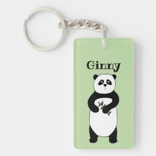 PersonligPanda Keychain Nyckelring
