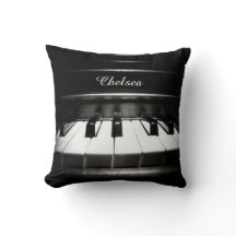 Personligpianodekorativ kudde