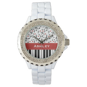 Personligpianonycklar Armbandsur