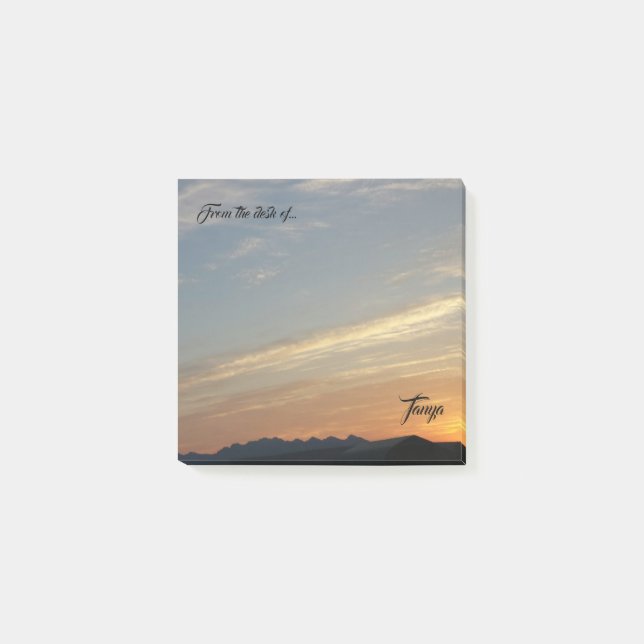 Personligpinne som den noterar post-it block (Framsida)