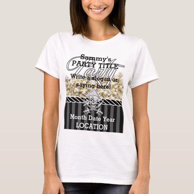 Personligpiratparty T-shirt (Framsida)