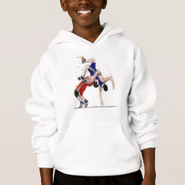 Personligpojkebrottare på den matta tröjan t shirt