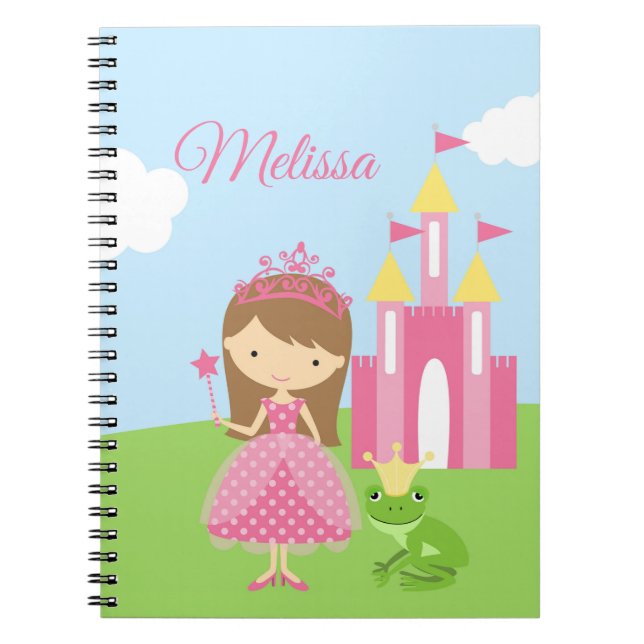 PersonligPrincess Anteckningsbok/journal för Anteckningsbok (Framsidan)
