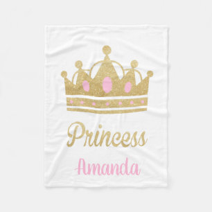 PersonligPrincess Skinna Filt
