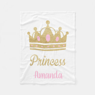 PersonligPrincess Skinna Filt