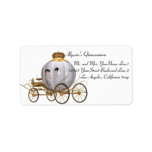 PersonligsagaPrincess Adressetikett
