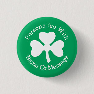 PERSONLIGShamrockst patricks day Knapp