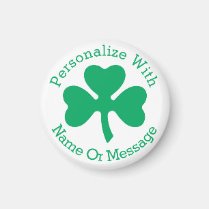 PERSONLIGShamrockst patricks day Magnet