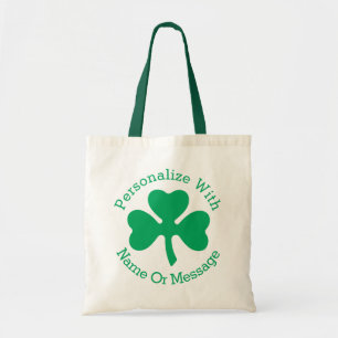 PERSONLIGShamrockst patricks day Tygkasse