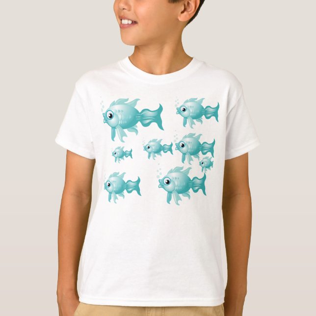 Personligsimningfisk Tee (Framsida)