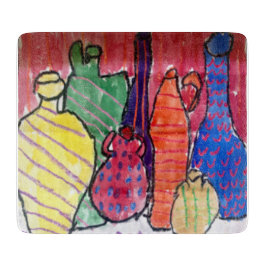 Personligskärbrädor tillfogar konstverk eller