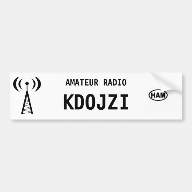 Personligskinka radiosände bildekalet bildekal (Framsidan)