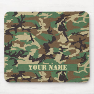 Personligskogsmarkkamouflage Mousepad Musmatta