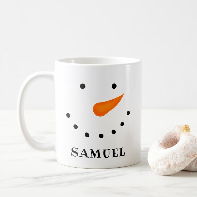 Personligsnögubbe Kaffemugg (Med munk)