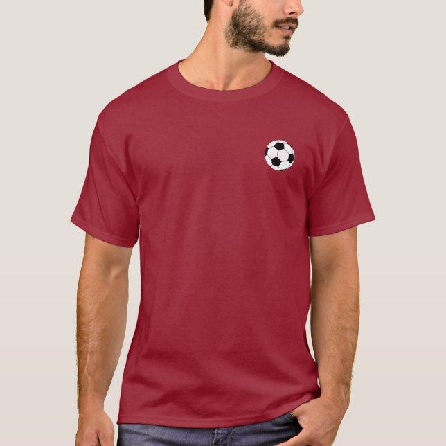 PersonligSocker T-tröja T-shirt (Framsida)