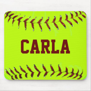 Personligsoftball Mousepad Musmatta