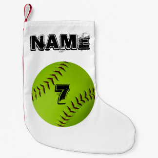 Personligsoftballstrumpa Liten Julstrumpa