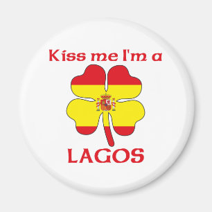Personligspanjoren kysser mig I-förmiddagen Lagos Magnet
