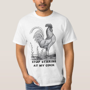 Personligstopp som stirrar på ..... t-shirt