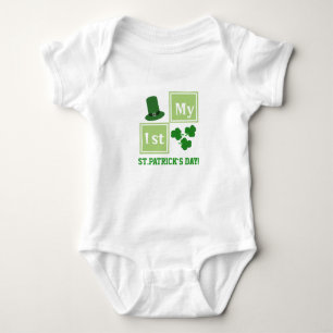 PersonligSts Patrick Jersey för baby för dag Tee