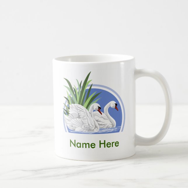 Personligsvanmuggar Kaffemugg (Höger)