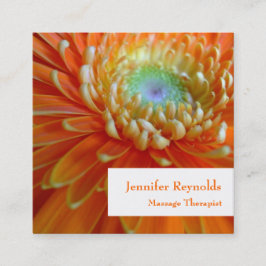 Personligt Affärskort Fyrkantigt Visitkort