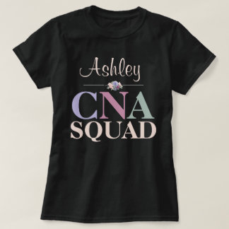 Personligt anpassad team av certifierade sjuksköte t shirt