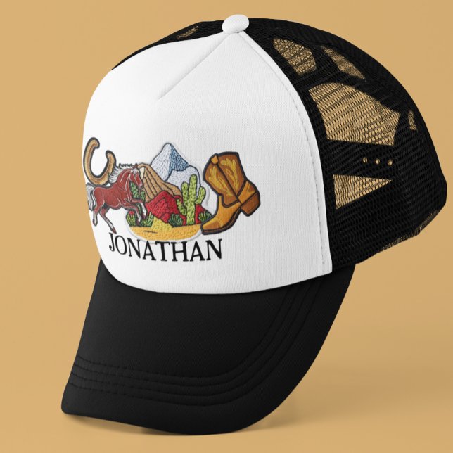 Personligt anpassade falska lappar Cowboy-present Keps (Skapare uppladdad)