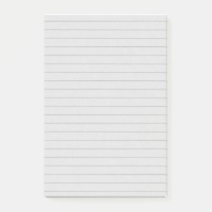 Personligt Anpassningsbart Linjärt Anteckningspapp Post-it Block