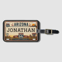 Personligt Arizona Route 66-design