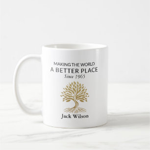 Personligt arv och påverkan kaffemugg